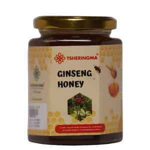 Ginseng Honey – Pure Bhutanese Honey Infused with Ginseng, 350g