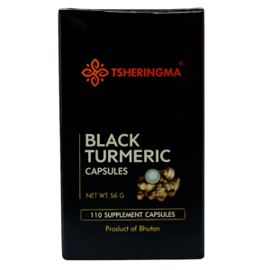 Black Turmeric Capsules – Natural Curcuma Caesia, 30 Count