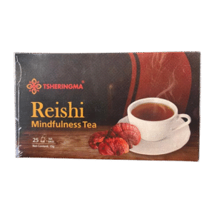 Reishi Mindfulness Tea – Ganoderma Mushroom Blend, 25 Sachets