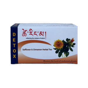 Safflower & Cinnamon Herbal Detox Tea – 25 Sachets